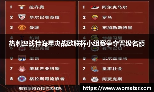 热刺迎战特海星决战欧联杯小组赛争夺晋级名额